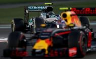 Max Verstappen and Nico Rosberg at the 2016 F1 Grand Prix of Abu Dhabi - Source: Getty